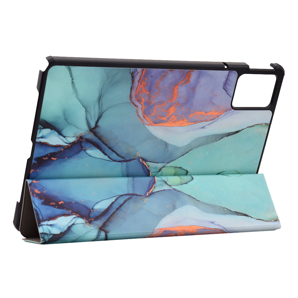 Funda para Lenovo Tab M11, Techsuit, FoldPro Green Time, Multicolor