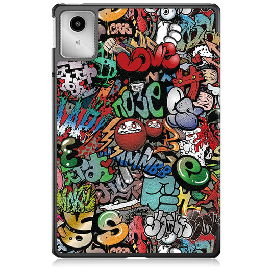 Funda para Lenovo Tab M11, Techsuit, FoldPro Urban Vibe, Multicolor
