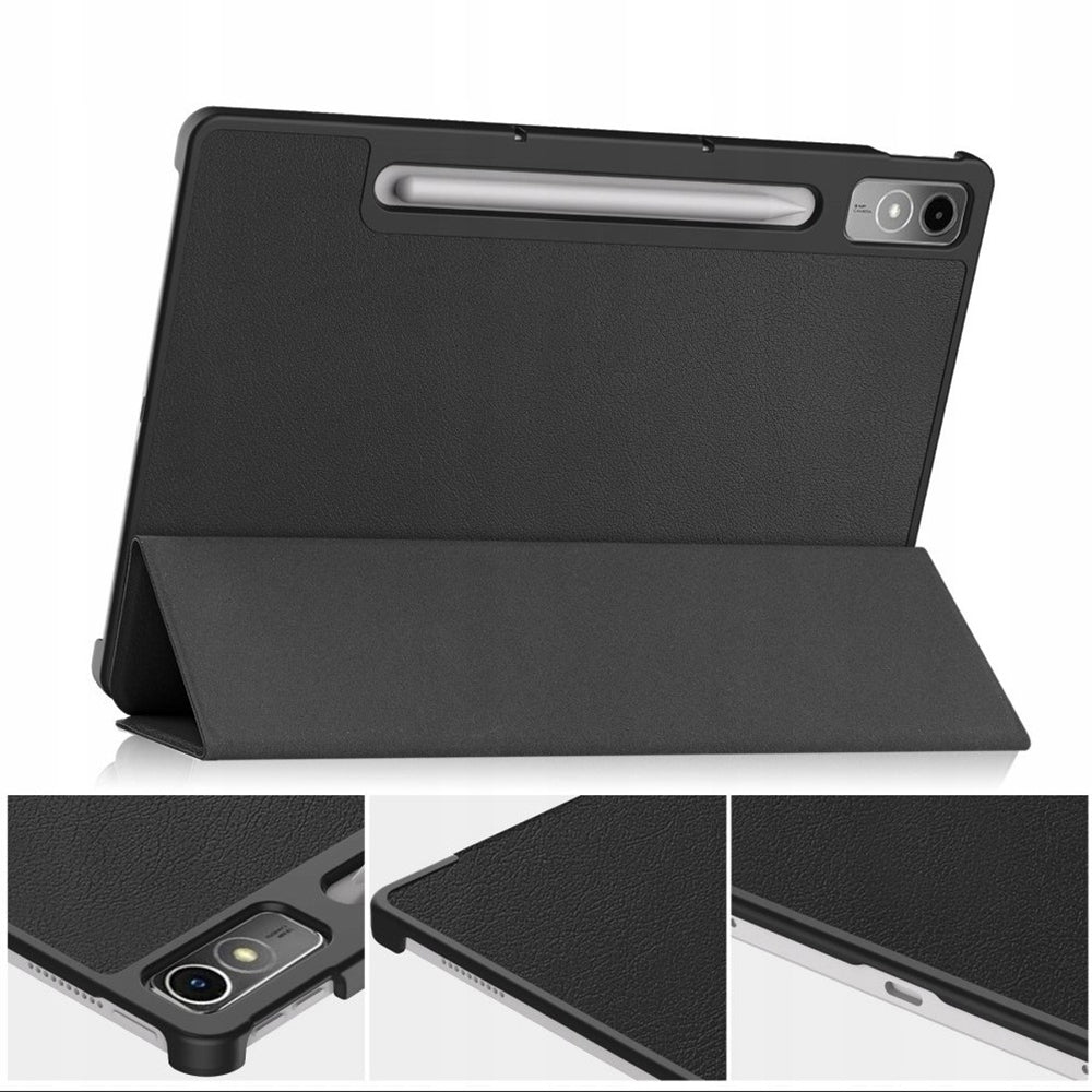 Funda para Lenovo Tab P12, Techsuit, FoldPro, Negra