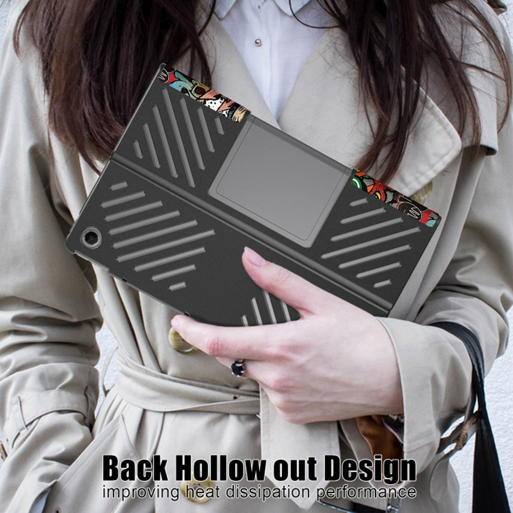 Funda para Lenovo Tab Plus 11.5 pulgadas, Techsuit, FoldPro Urban Vibe, Multicolor