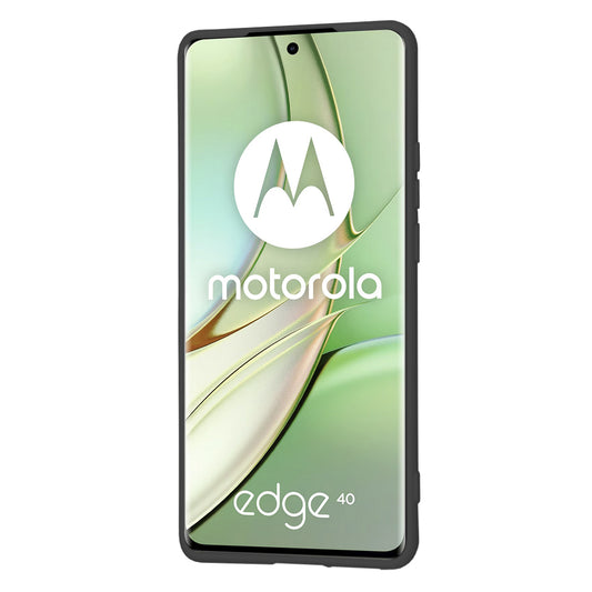 Funda para Motorola Edge (2023) / Edge 40, Techsuit, SoftFlex, Negra