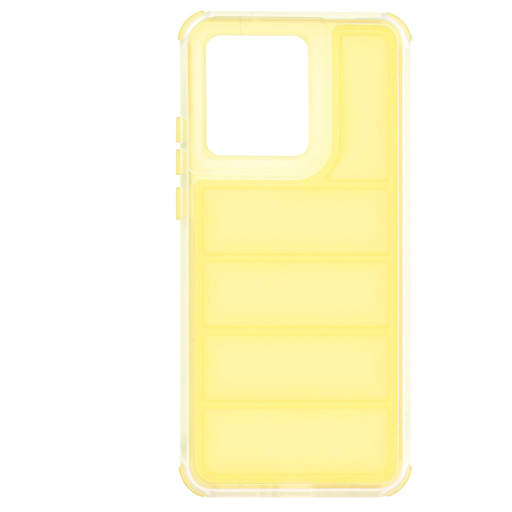 Funda para Motorola Edge 40 Neo, Techsuit, Wave Shield, Amarilla