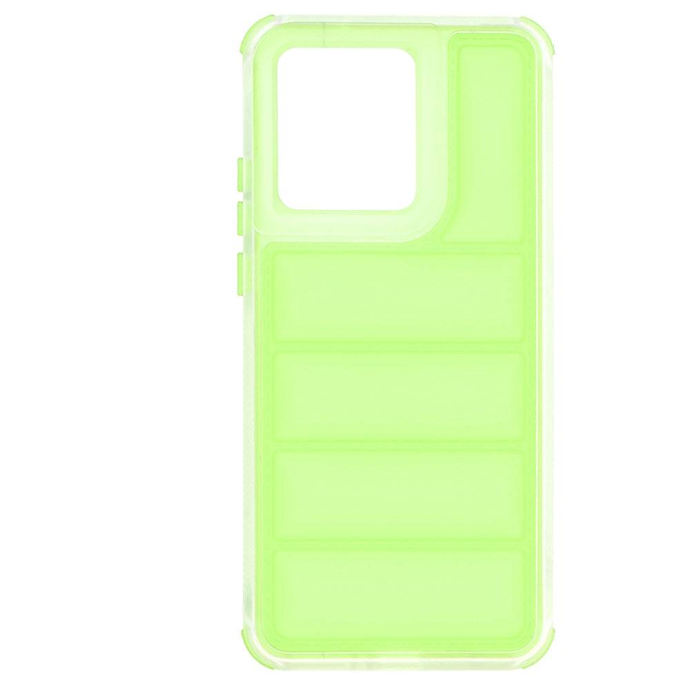 Funda para Motorola Edge 40 Neo, Techsuit, Wave Shield, Verde