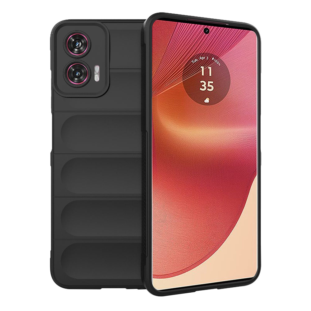 Funda para Motorola Edge 50 Fusion, Techsuit, Magic Shield, Negra