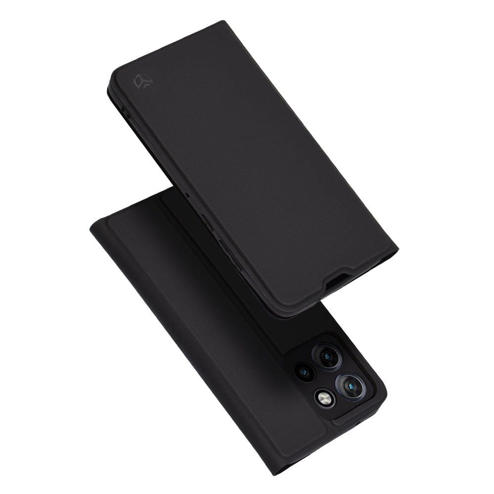 Funda para Motorola Edge 50 Neo, Techsuit, Magskin Book, Negra