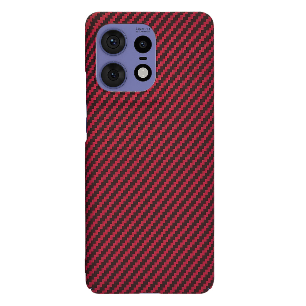Funda para Motorola Edge 50 Pro, Techsuit, Carbonite FiberShell, Roja