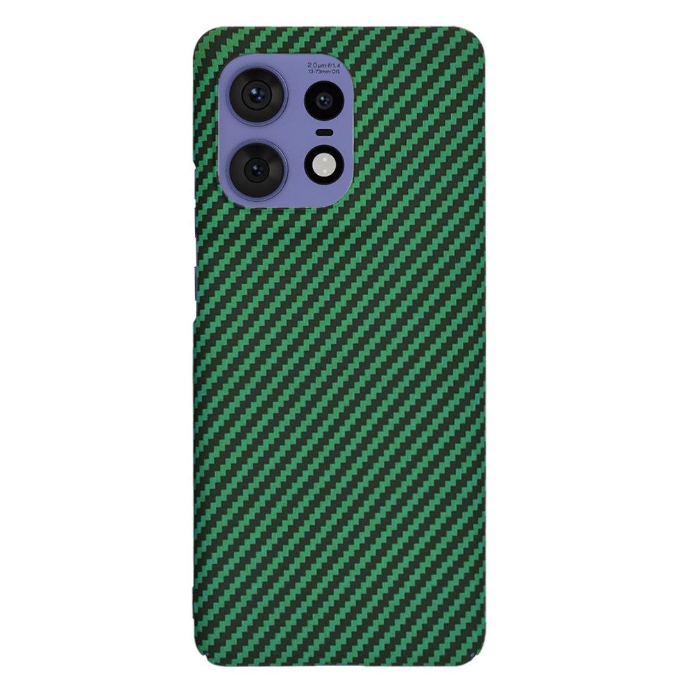 Funda para Motorola Edge 50 Pro, Techsuit, Carbonite FiberShell, Verde