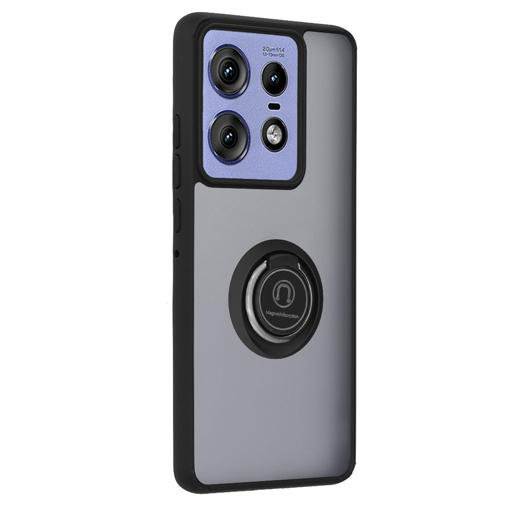 Funda para Motorola Edge 50 Pro, Techsuit, Glinth, Negra