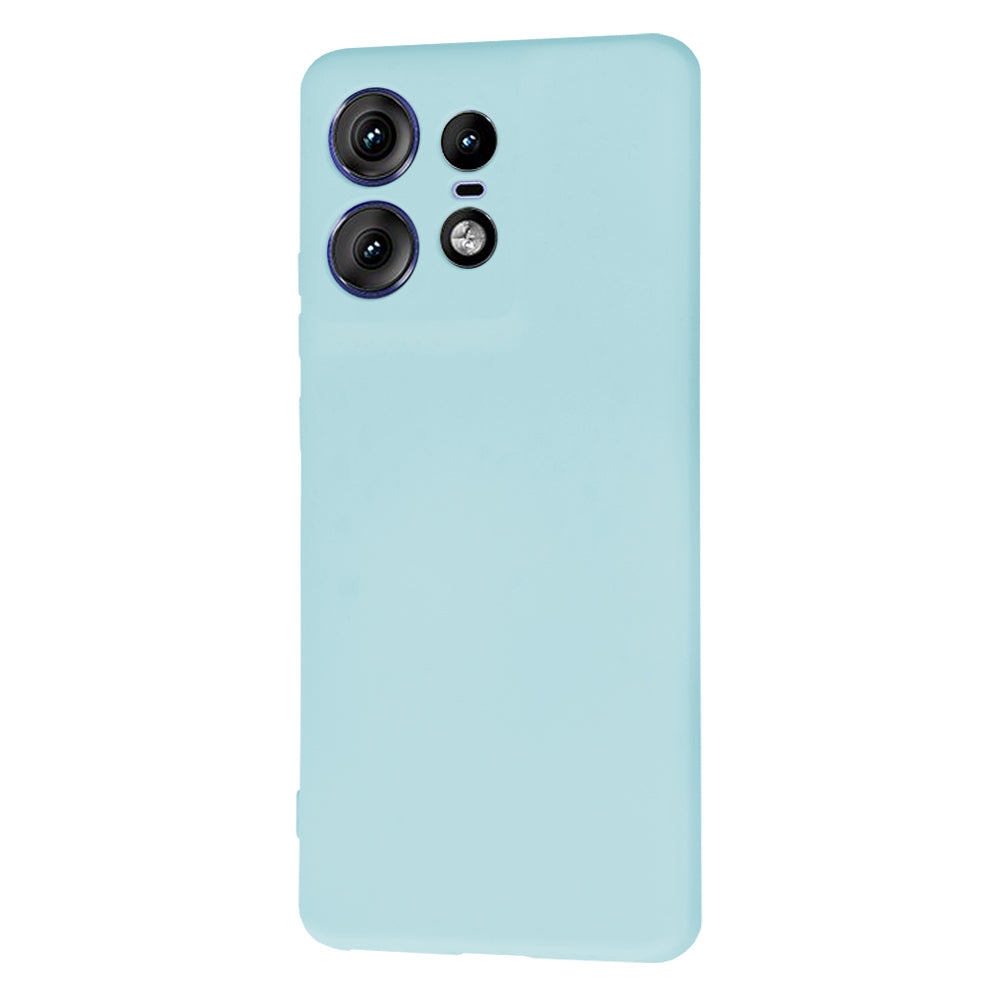 Funda para Motorola Edge 50 Pro, Techsuit, SoftFlex, Turquesa