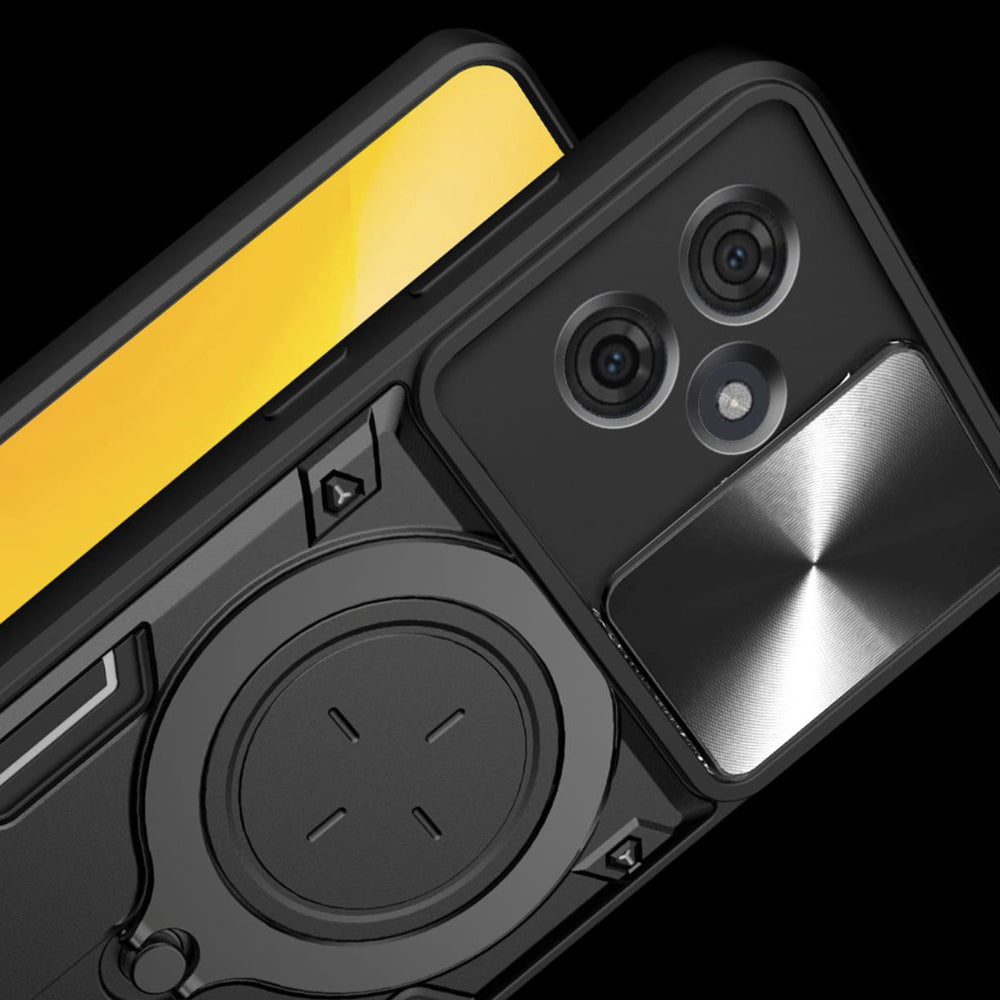 Funda para Motorola Edge 60 Fusion / Edge 60, Techsuit, CamGuard Pro, Negra