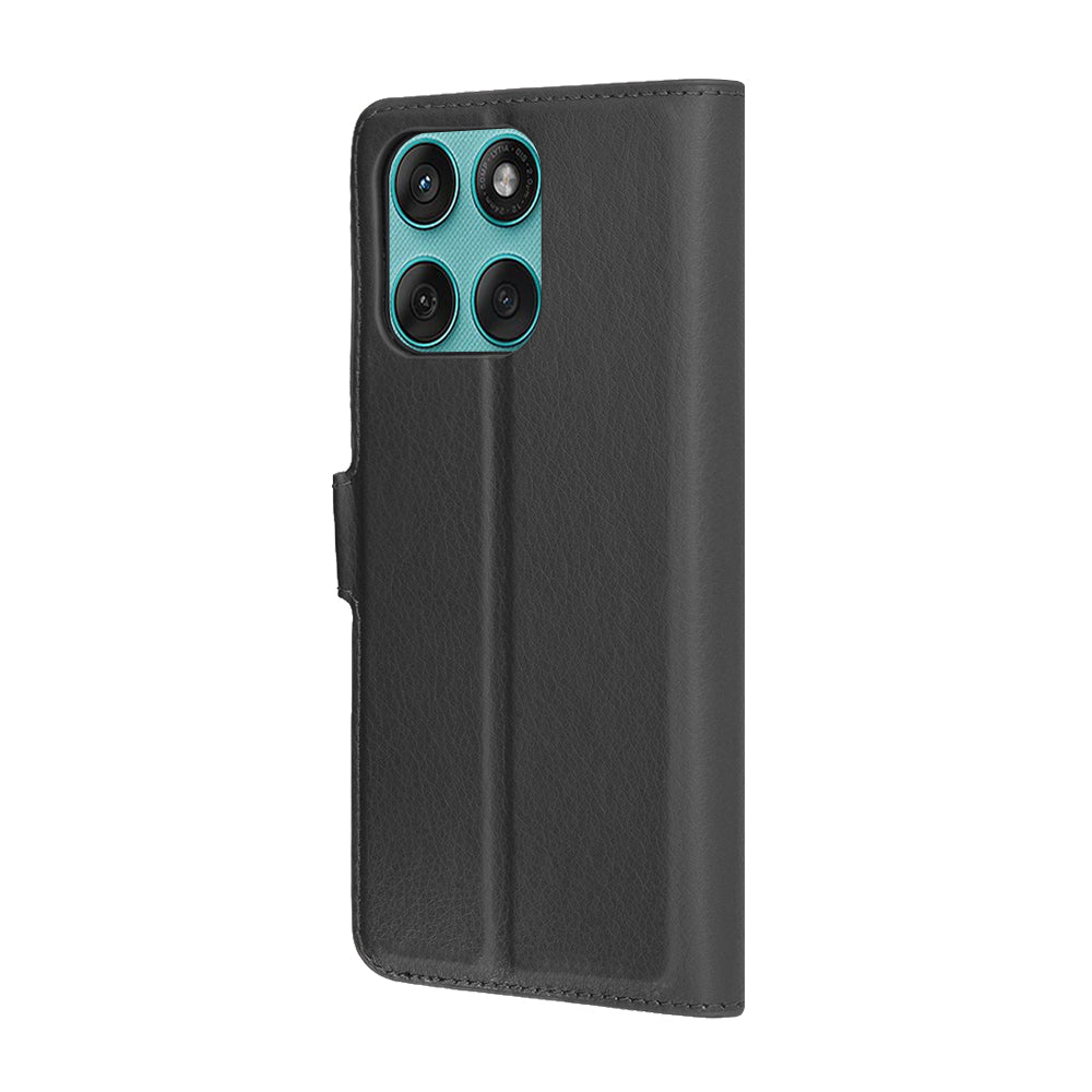 Funda para Motorola Edge 60 Fusion / Edge 60, Techsuit, Leather Folio, Negra