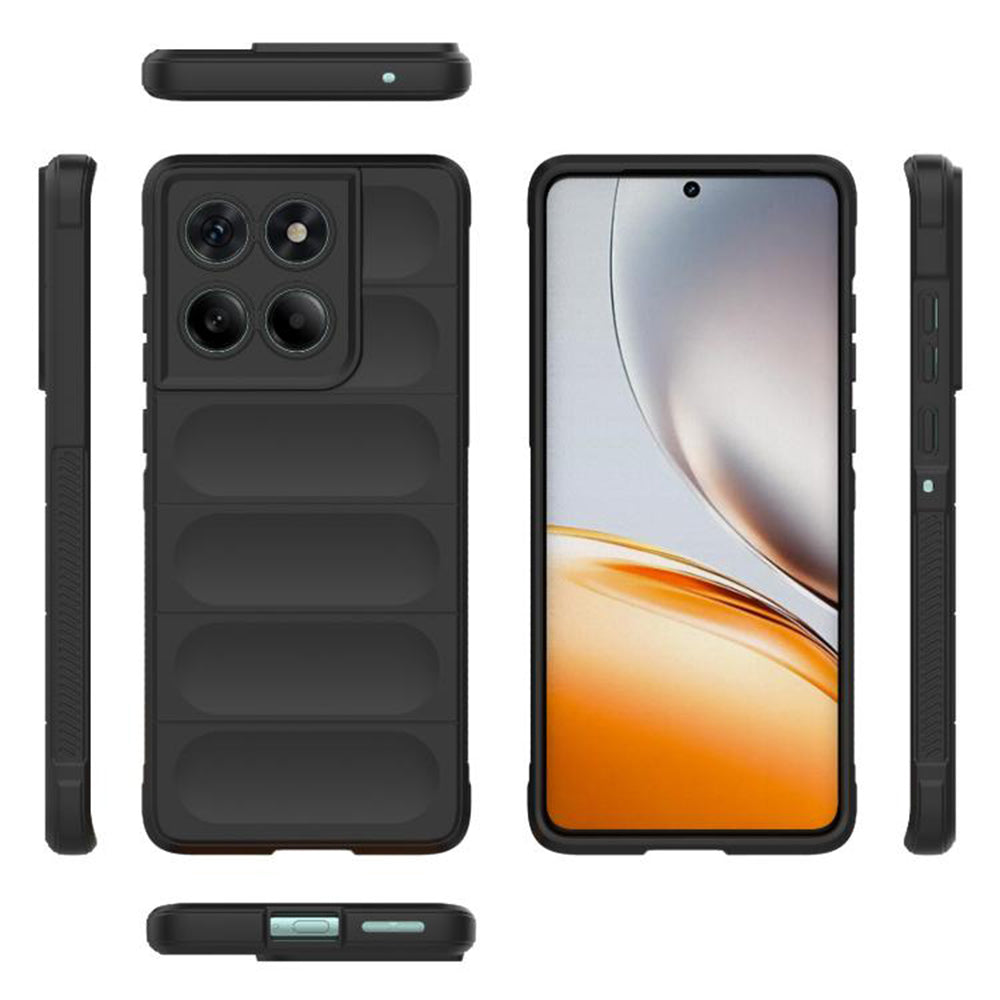 Funda para Motorola Edge 60 Fusion / Edge 60, Techsuit, Magic Shield, Negra
