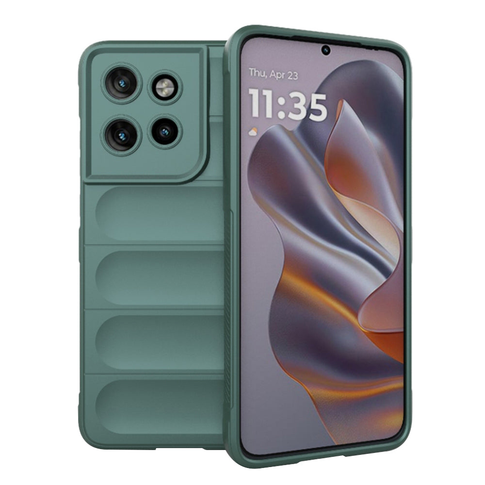 Funda para Motorola Edge 60 Neo / Edge 50 Neo, Techsuit, Magic Shield, Verde