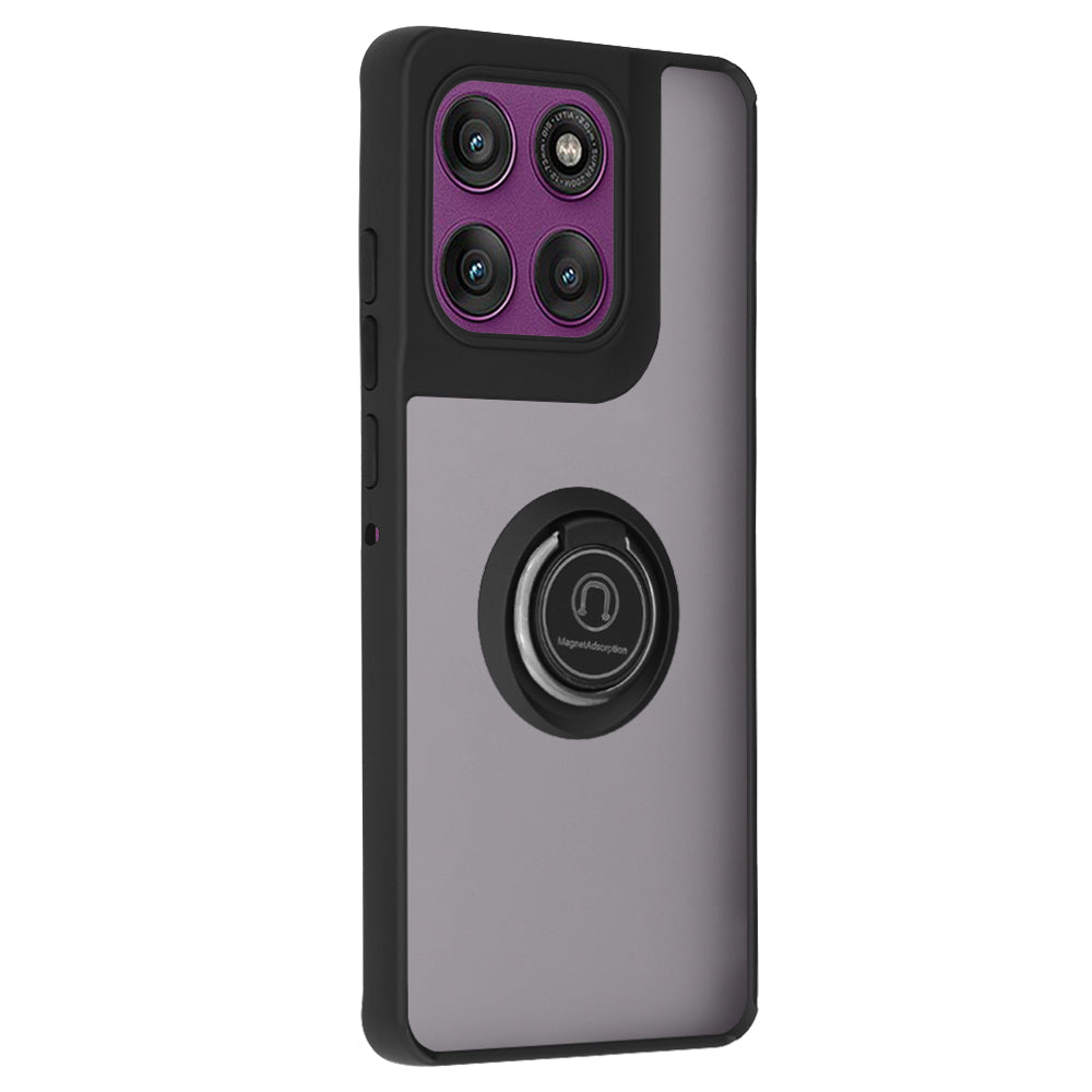 Funda para Motorola Edge 60 Pro, Techsuit, Glinth, Negra