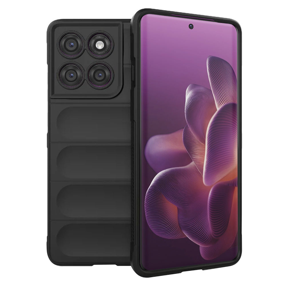 Funda para Motorola Edge 60 Pro, Techsuit, Magic Shield, Negra
