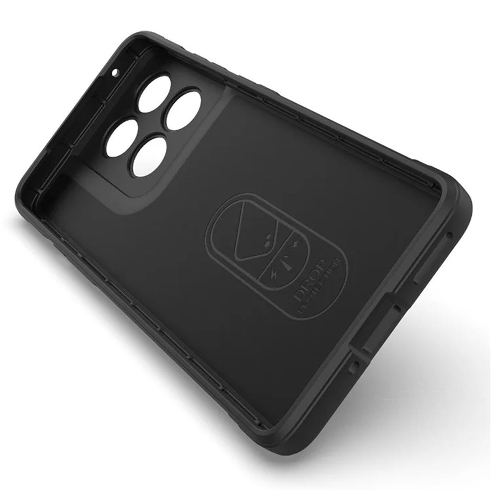 Funda para Motorola Edge 60 Pro, Techsuit, Magic Shield, Negra