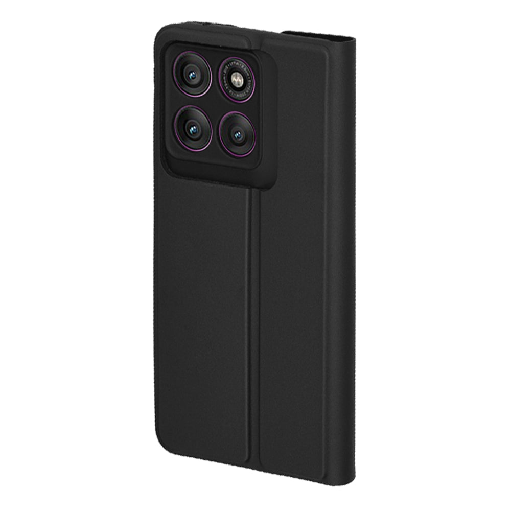 Funda para Motorola Edge 60 Pro, Techsuit, Magskin Book, Negra