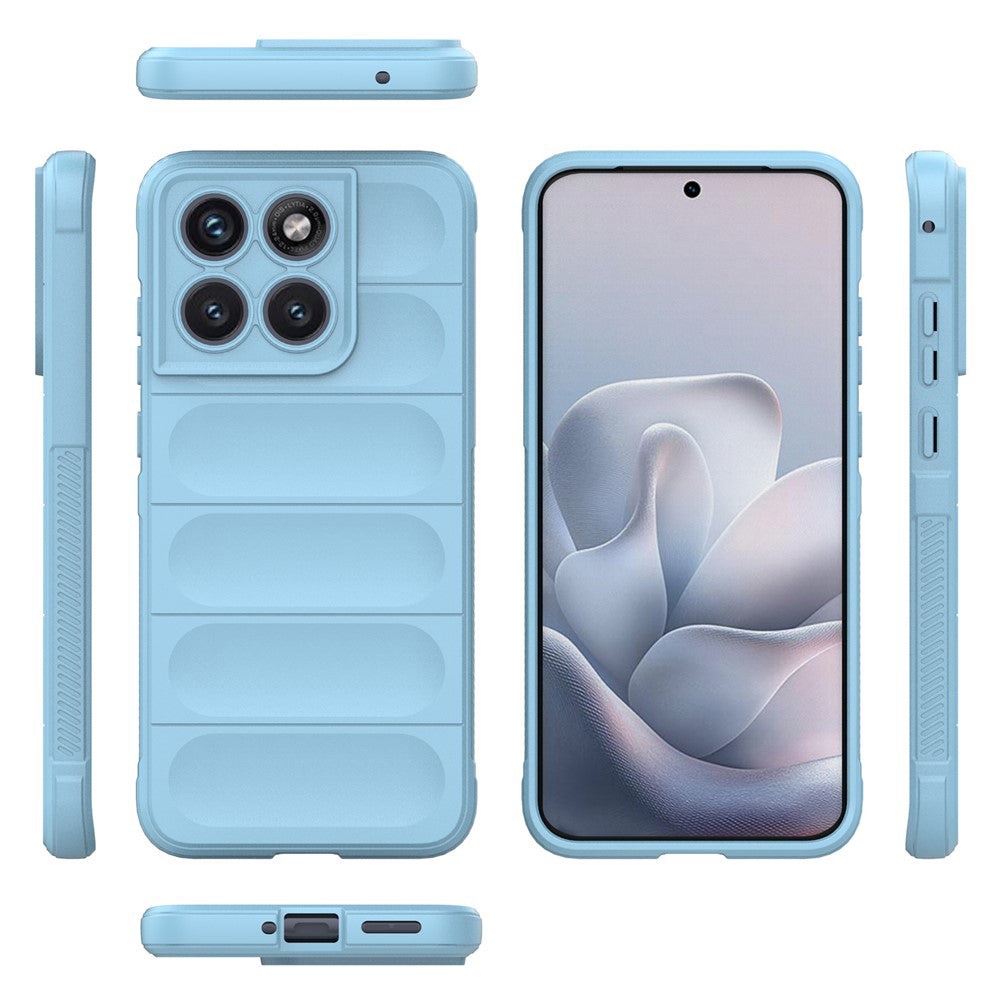 Funda para Motorola Edge 70 Fusion, Techsuit, Magic Shield, Azul