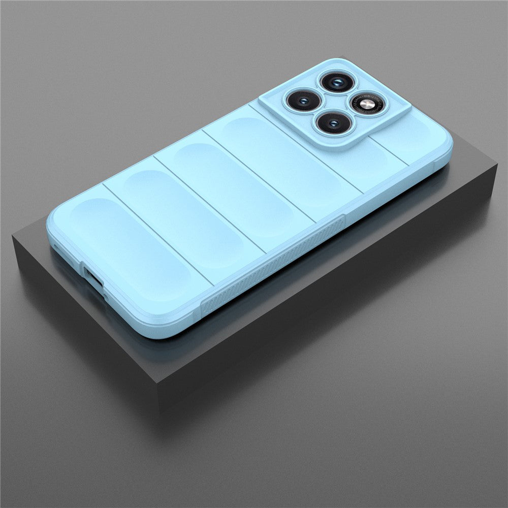 Funda para Motorola Edge 70 Fusion, Techsuit, Magic Shield, Azul