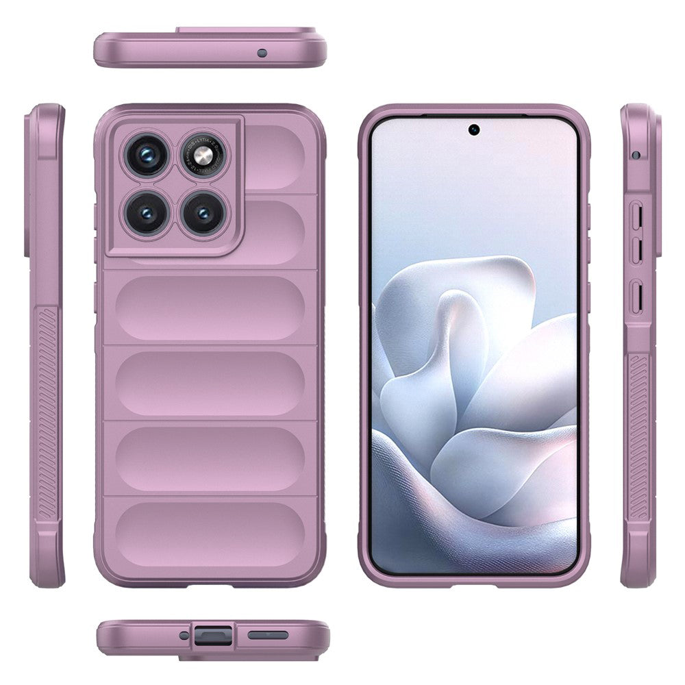 Funda para Motorola Edge 70 Fusion, Techsuit, Magic Shield, Morado