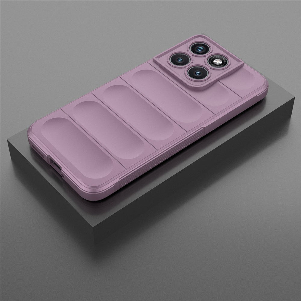 Funda para Motorola Edge 70 Fusion, Techsuit, Magic Shield, Morado