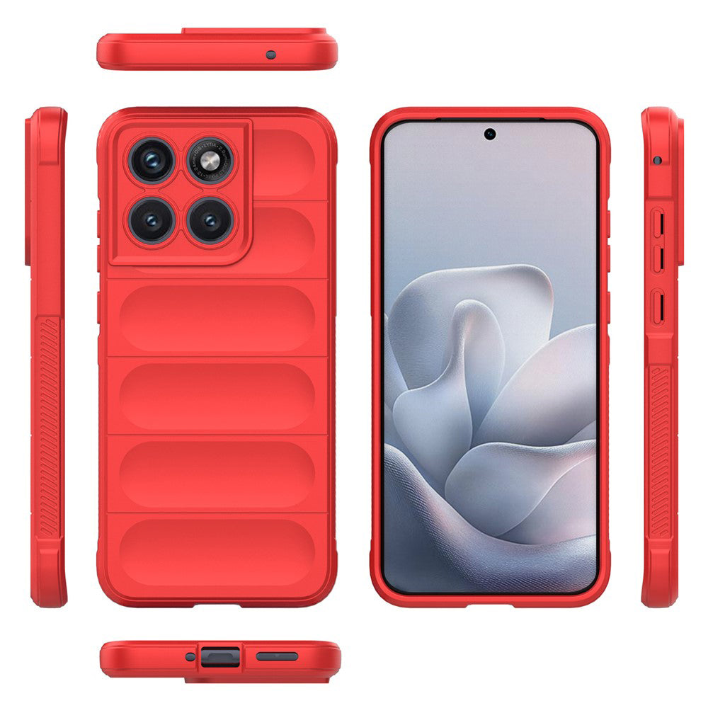 Funda para Motorola Edge 70 Fusion, Techsuit, Magic Shield, Roja