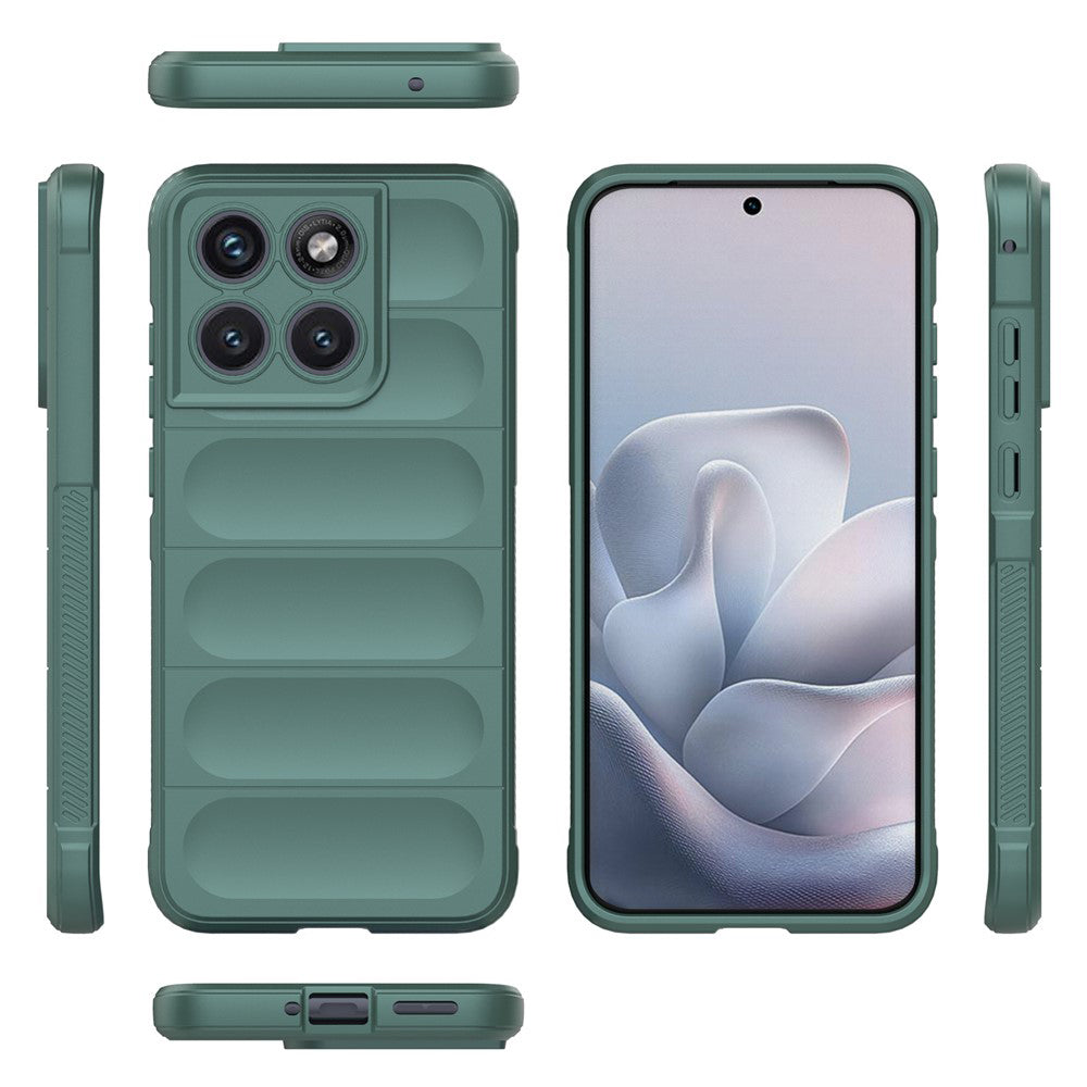 Funda para Motorola Edge 70 Fusion, Techsuit, Magic Shield, Verde