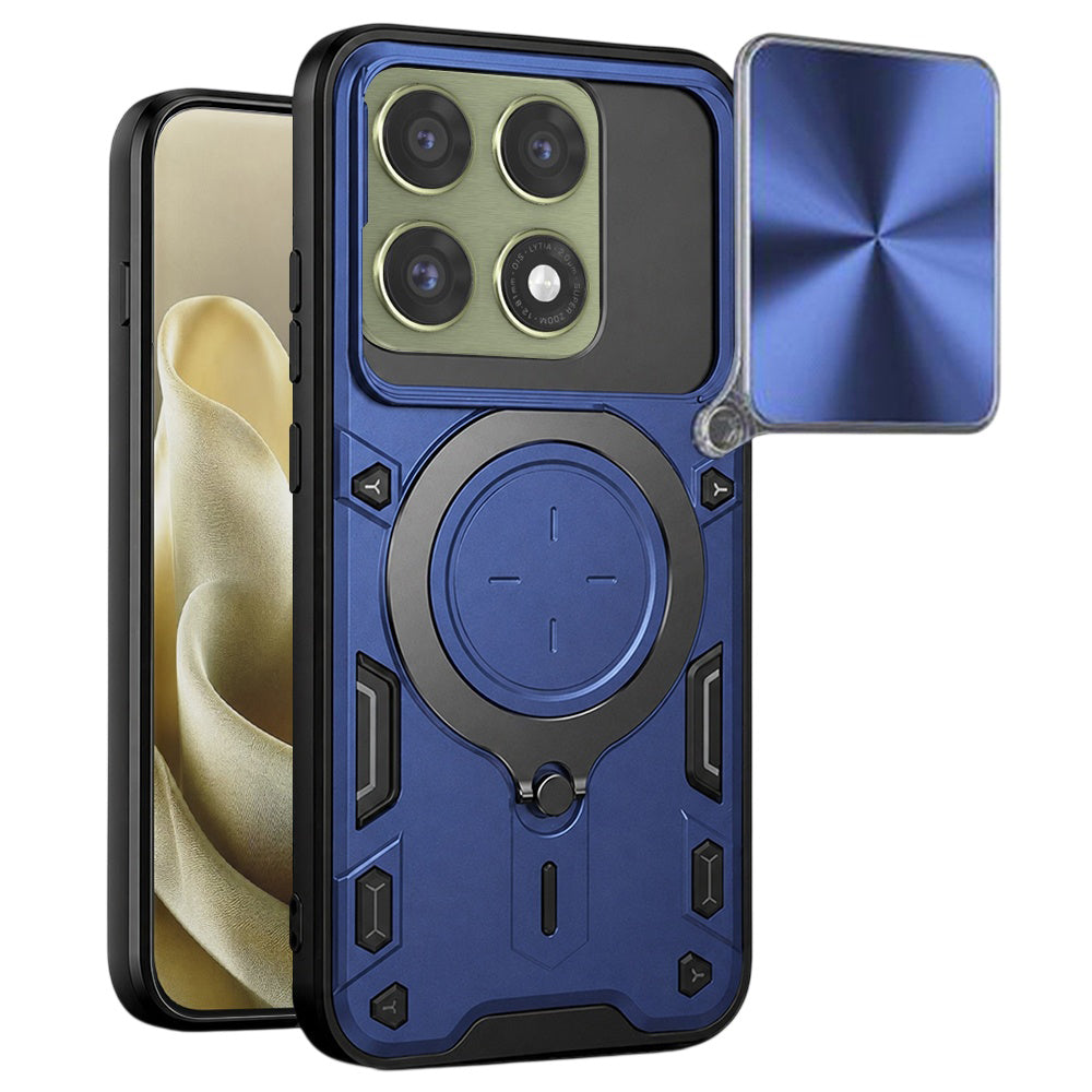 Funda para Motorola Edge 70 Pro, Techsuit, CamGuard Pro, Azul