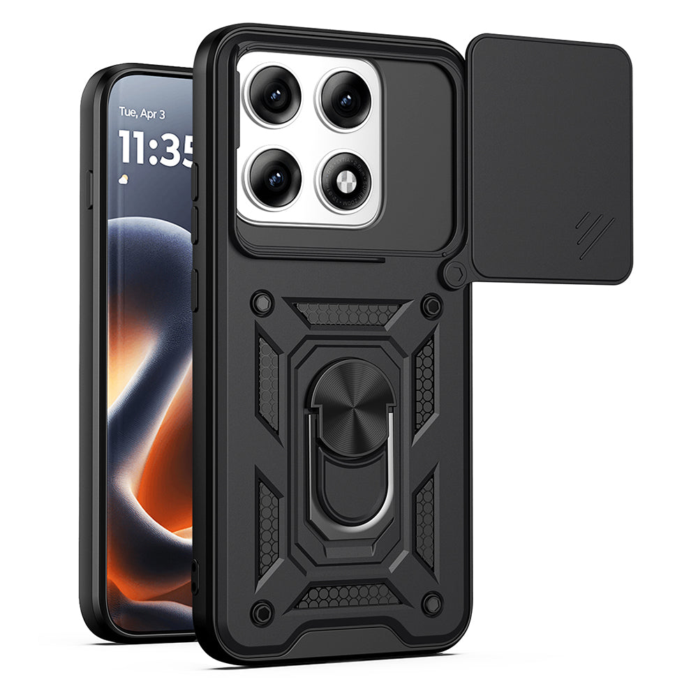 Funda para Motorola Edge 70 Pro, Techsuit, CamShield, Negra
