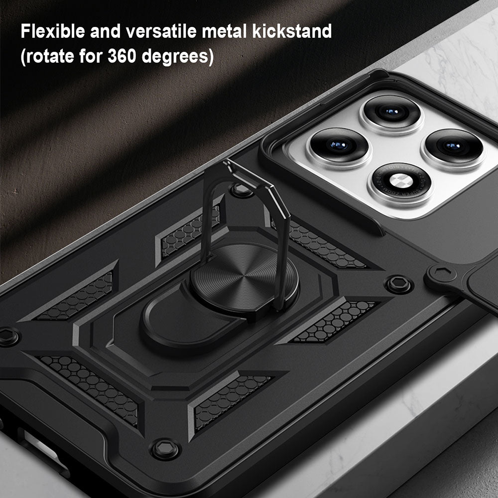 Funda para Motorola Edge 70 Pro, Techsuit, CamShield, Negra