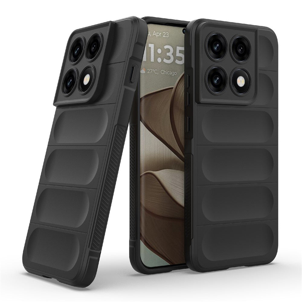 Funda para Motorola Edge 70 Pro, Techsuit, Magic Shield, Negra