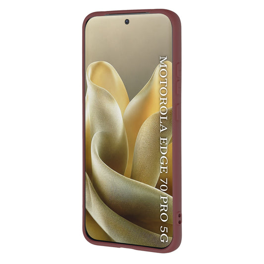 Funda para Motorola Edge 70 Pro, Techsuit, SoftFlex, Vino