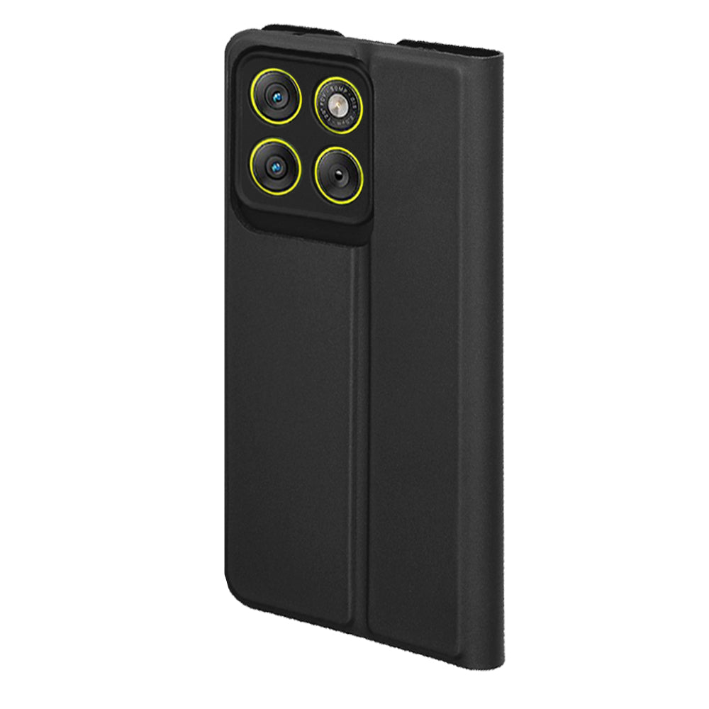 Funda para Motorola Edge 70, Techsuit, Magskin Book, Negra