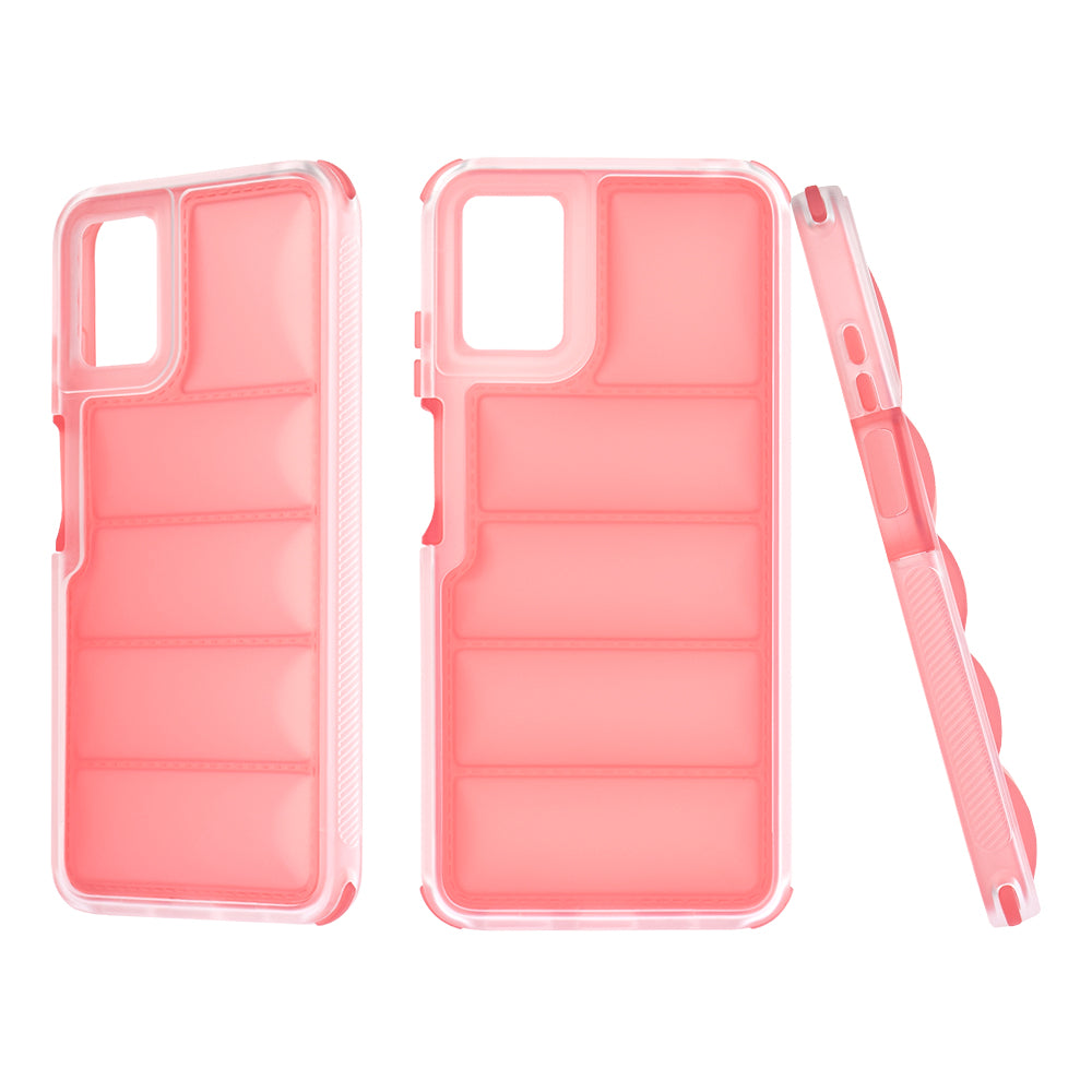 Funda para Motorola Moto E22i / E22, Techsuit, Wave Shield, Roja