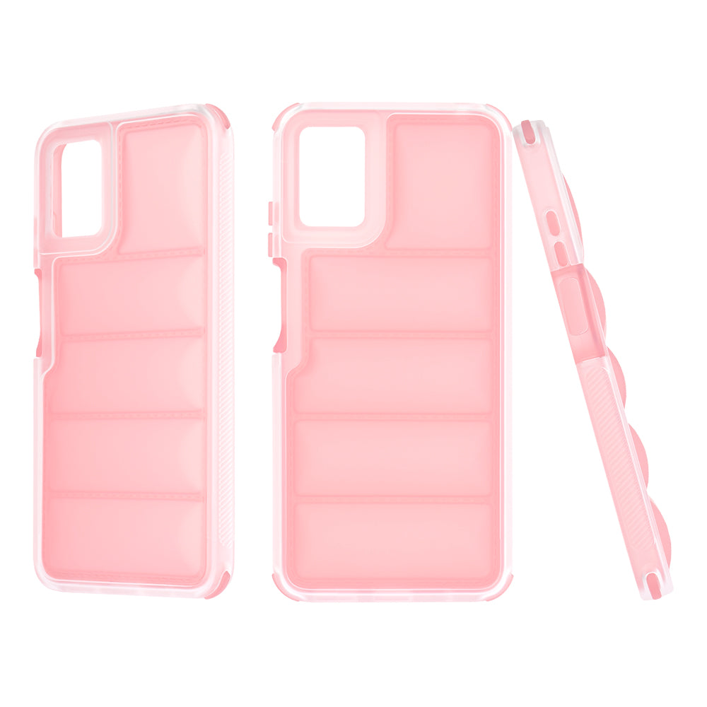 Funda para Motorola Moto E22i / E22, Techsuit, Wave Shield, Rosa