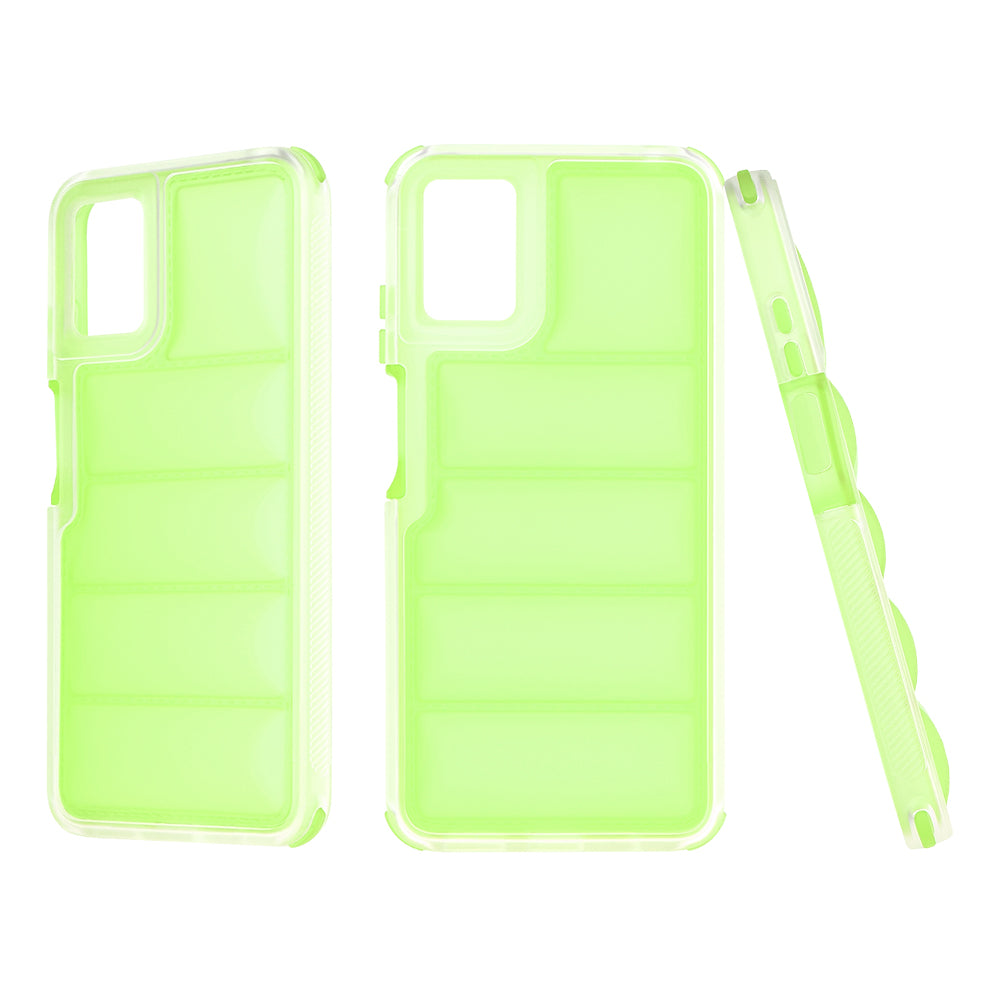 Funda para Motorola Moto E22i / E22, Techsuit, Wave Shield, Verde