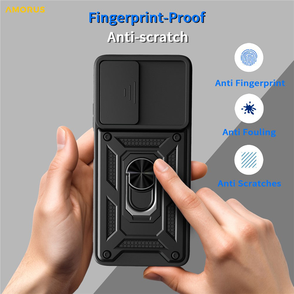 Funda para Motorola Moto G06, Techsuit, CamShield, Azul