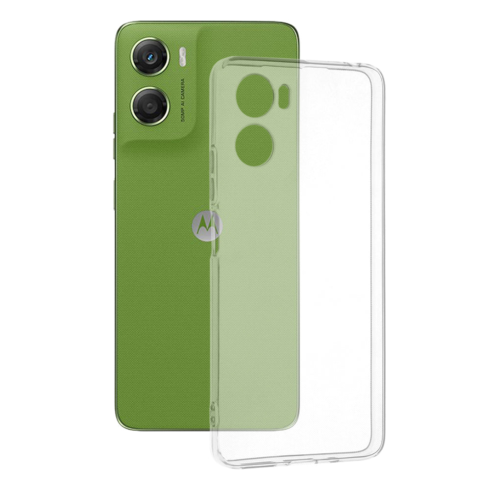 Funda para Motorola Moto G06, Techsuit, Clara, Transparente