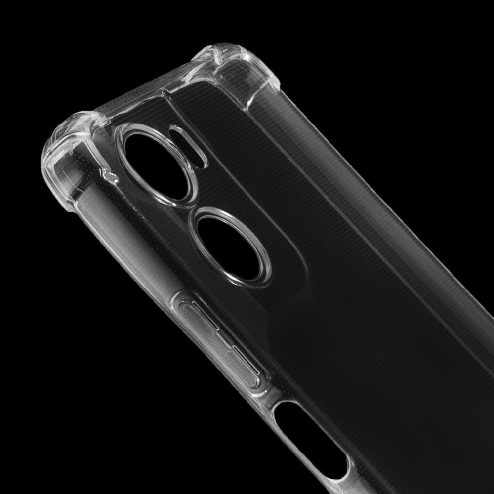 Funda para Motorola Moto G06, Techsuit, Antigolpes Transparente, Transparente
