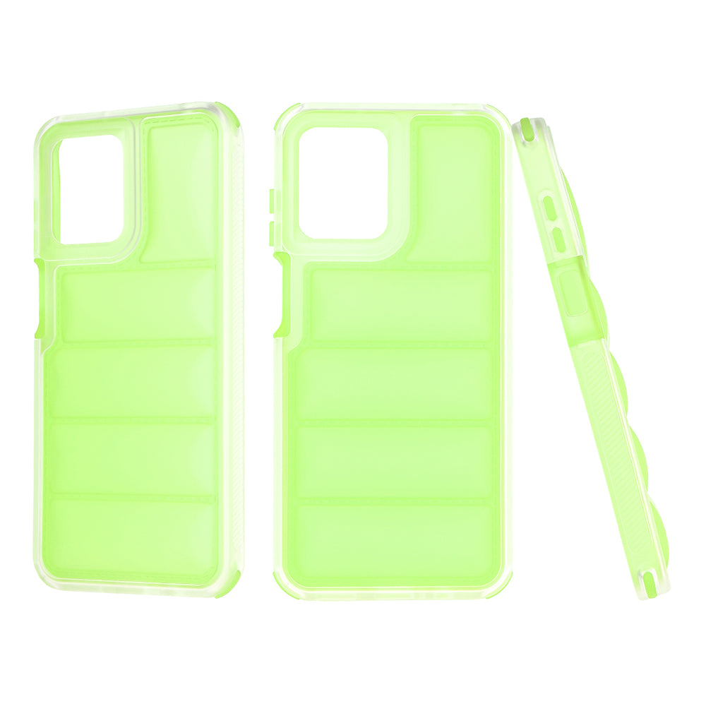 Funda para Motorola Moto G13 / G23 / G53, Techsuit, Wave Shield, Verde