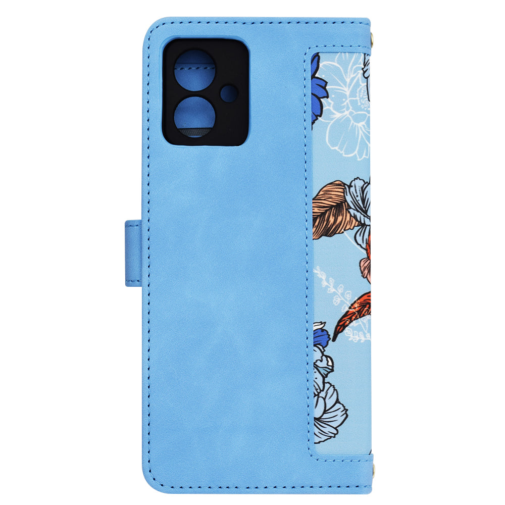 Funda para Motorola Moto G14, Techsuit, FlipCraft, Azul