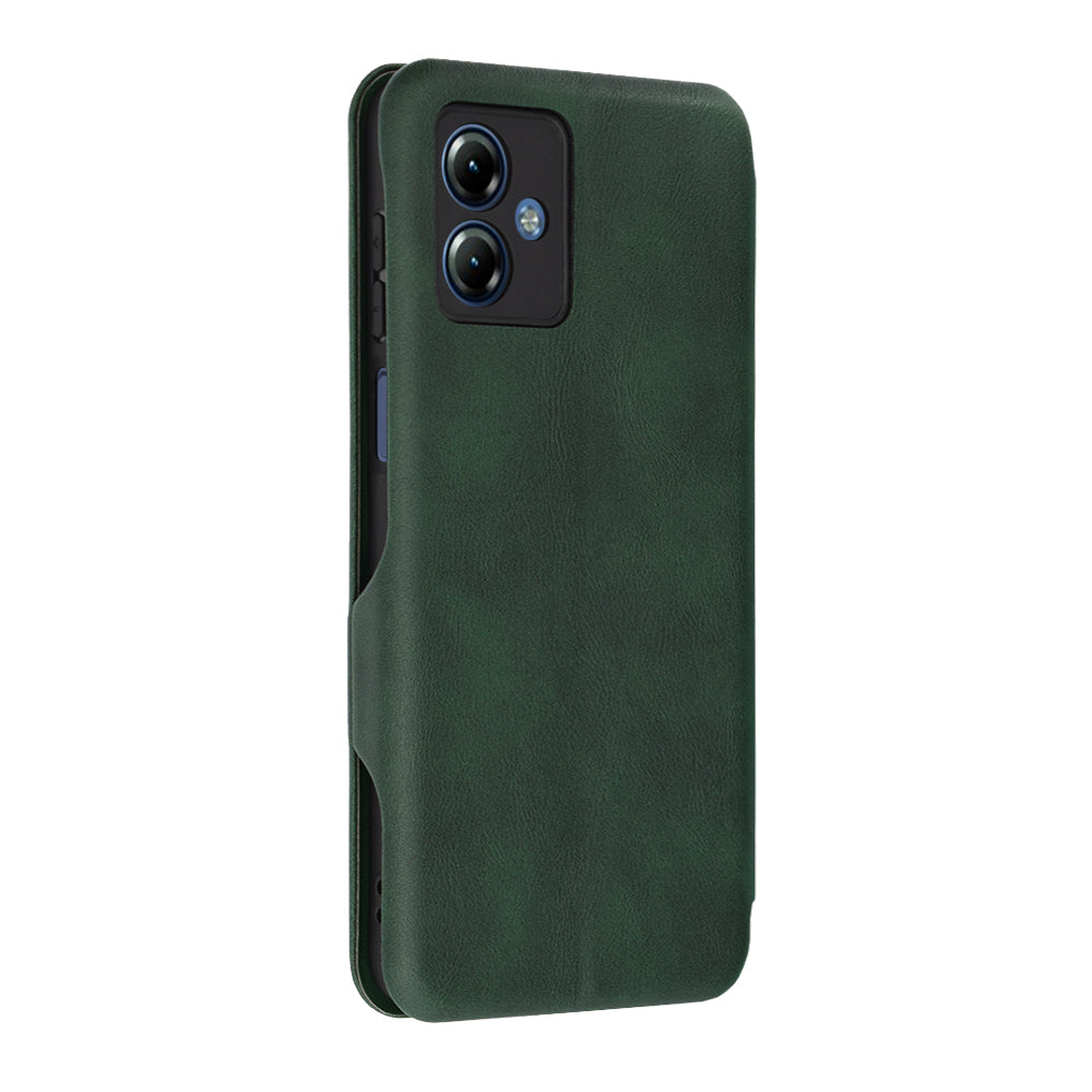 Funda para Motorola Moto G14, Techsuit, Safe Wallet Plus, Verde