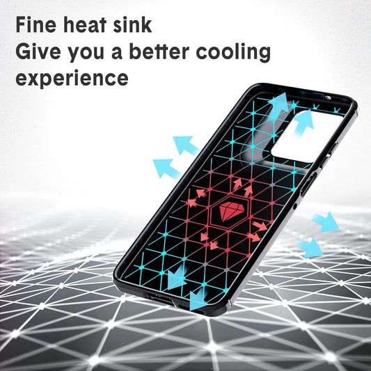 Funda para Motorola Moto G15 / G15 Power, Techsuit, Carbono, Negra