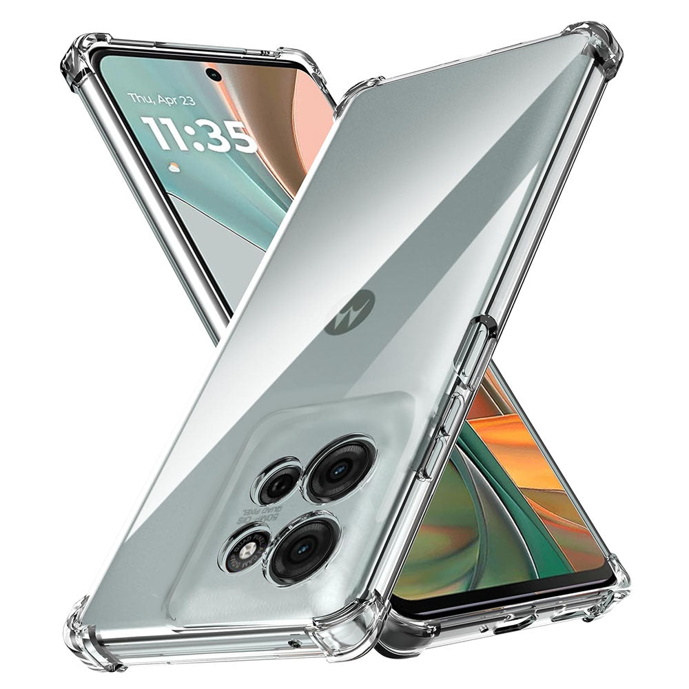 Funda para Motorola Moto G15 / G15 Power, Techsuit, Antigolpes Transparente, Transparente