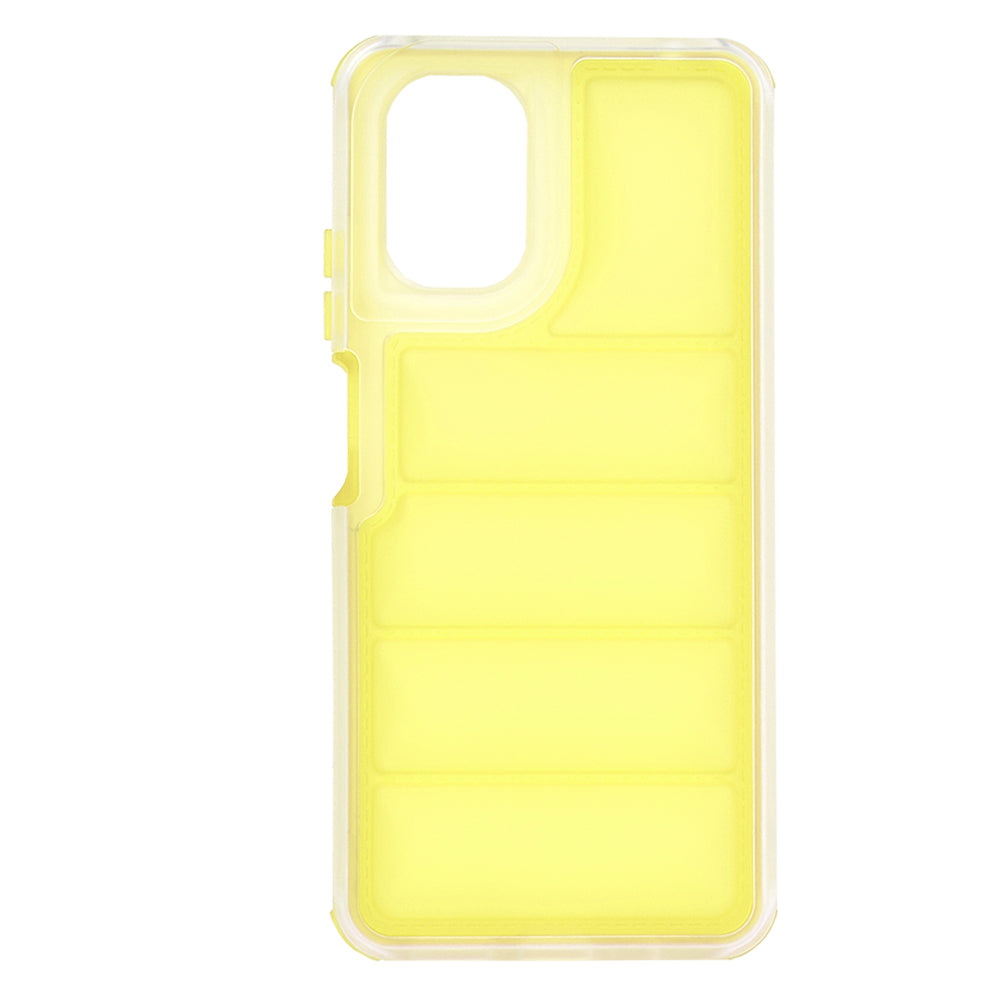 Funda para Motorola Moto G24 Power, Techsuit, Wave Shield, Amarilla