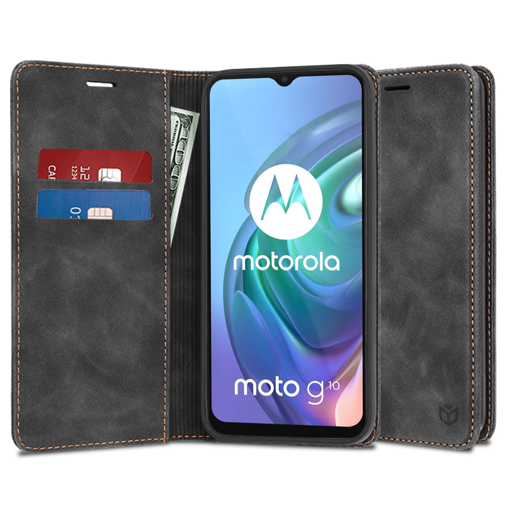Funda para Motorola Moto G30 / G20 / G10, Techsuit, Confy, Negra