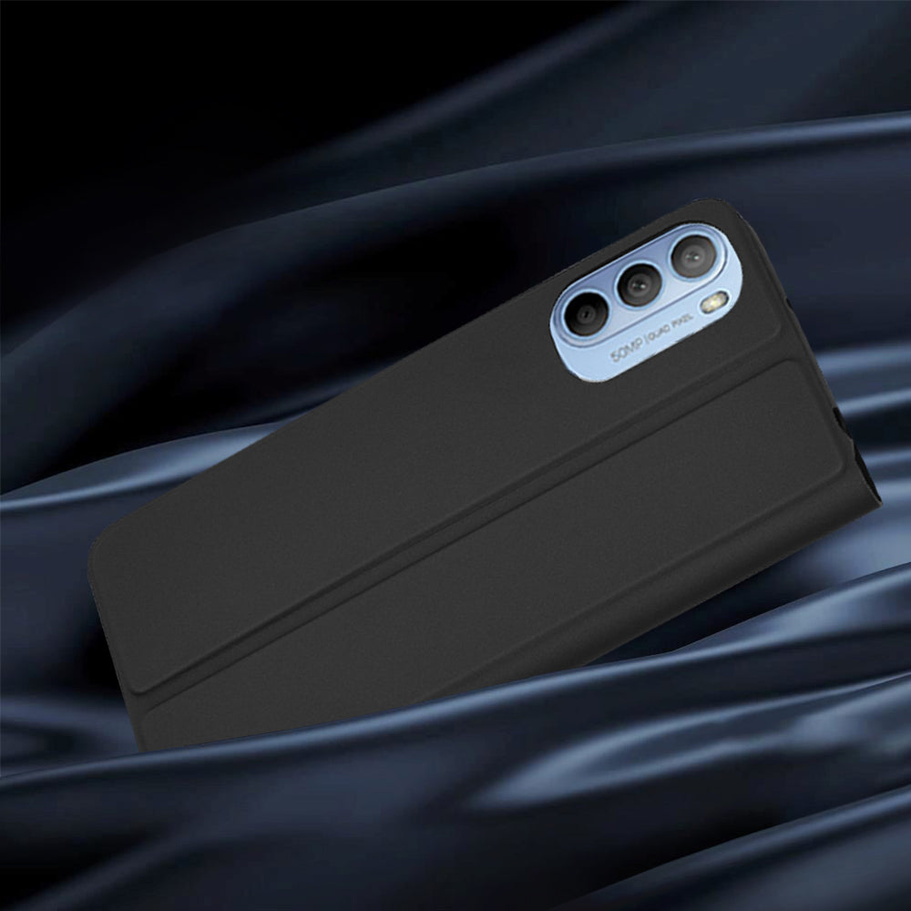 Funda para Motorola Moto G31 / G41, Techsuit, Magskin Book, Negra