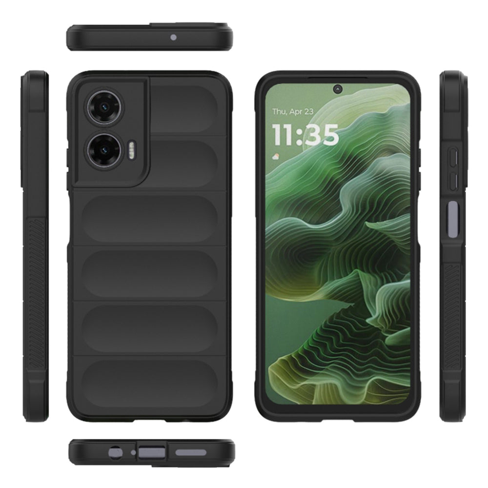 Funda para Motorola Moto G35, Techsuit, Magic Shield, Negra