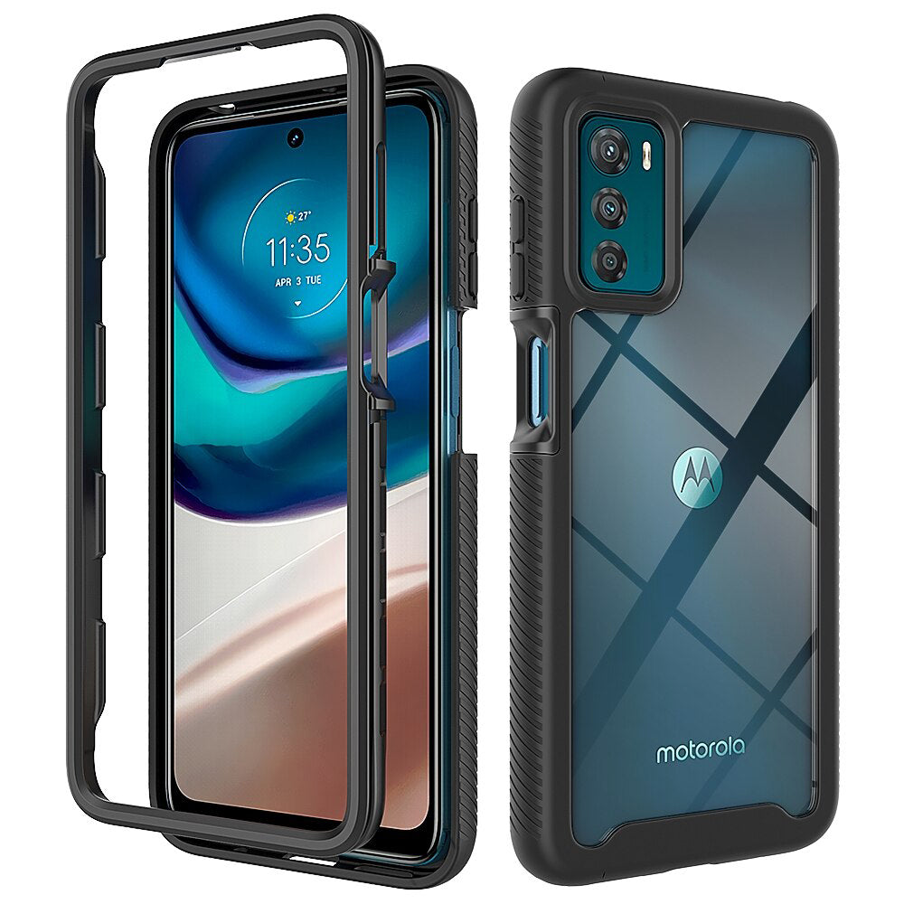 Funda para Motorola Moto G42, Techsuit, Defense360 Pro, Negra