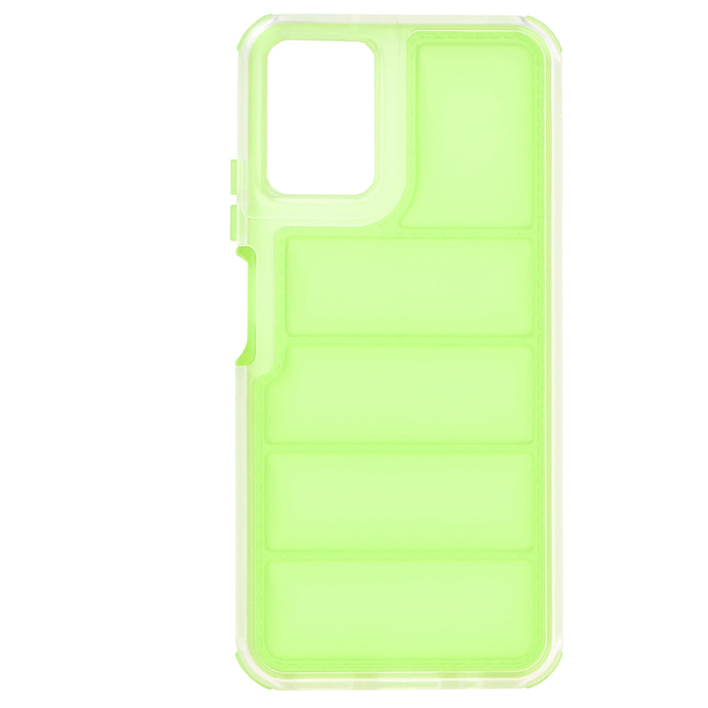 Funda para Motorola Moto G45 / G34, Techsuit, Wave Shield, Verde